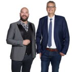 Von links nach rechts: Michael Winter, Stefan Schäfer (proWIN Geschäftsführung)