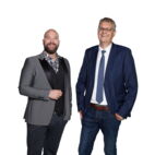 Von links nach rechts: Michael Winter, Stefan Schäfer (proWIN Geschäftsführung)