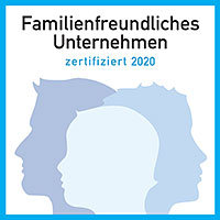 Familienfreundliches Unternehmen (zertifiziert 2020)