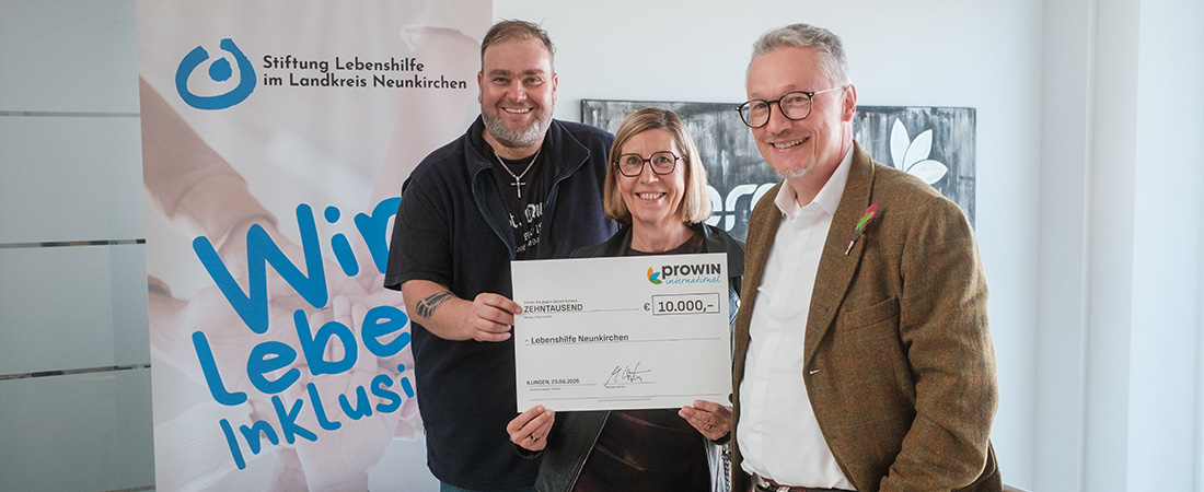 v.l.n.r.: Sascha Winter (proWIN), Sonja Alt (Lebenshilfe), Thomas Latz (Lebenshilfe)