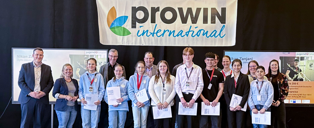 Remise des prix du concours régional « Jugend forscht 2026 » avec les talents STEM de demain.